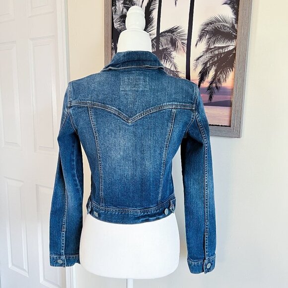 Women's American Rag Blue Denim Jacket | Button Up | Medium Wash | Size Medium - Picture 2 of 7